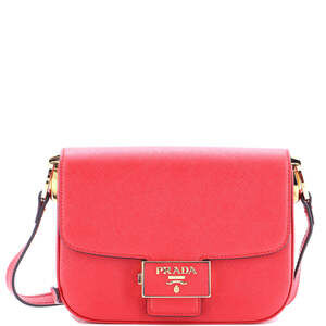 Prada Embleme Flap Bag Saffiano Leather #203175P17B